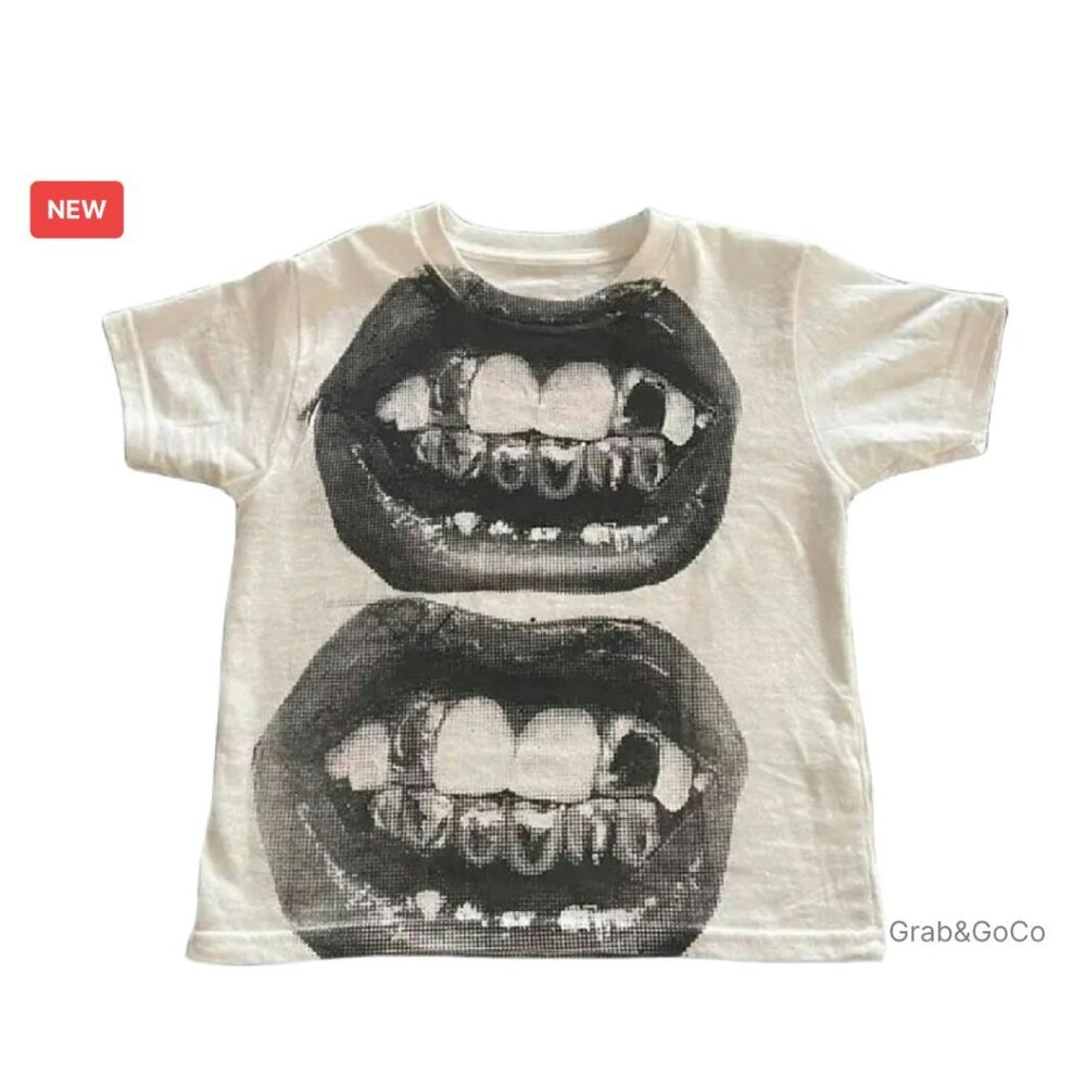 Y2K Vintage Graphic Tee Toddler Retro Chic Cute Casual Top